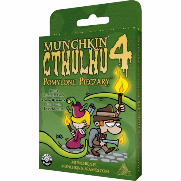Černý mnich Munchkin Cthulhu 4 zmatené jeskyně