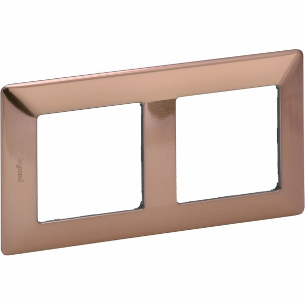 Legrand Valena Life dvojitý rám, měděný (754162)