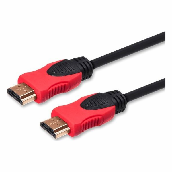 Savio HDMI - HDMI kabel 10m červený (SAVIO CL-141)
