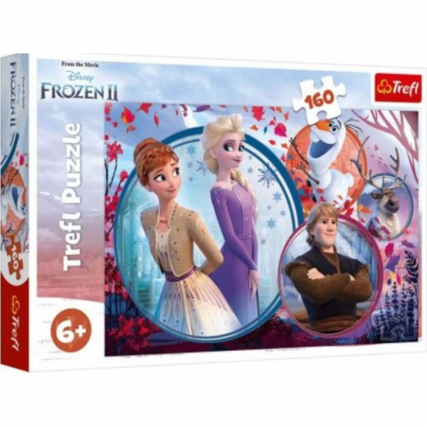 Puzzle Trefl 160 dílků Sesterské dobrodružství