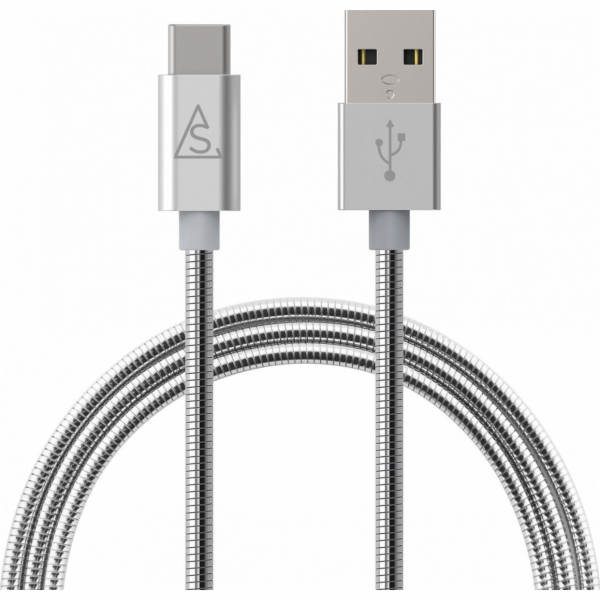 BlueLounge USB-A – USB-C kabel USB 1 m stříbrný (613362)
