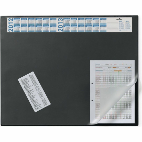 Odolný DURABLE Schreibunterlage Vollsichtpl/Kalender 65x5...