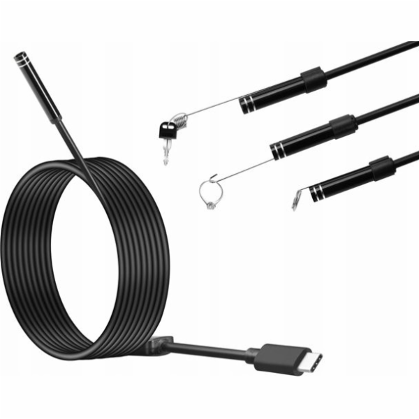 Inspekční kamera pro endoskop Xrec Pevný kabel USB Type-c...