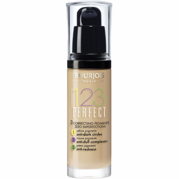 Bourjois Paris 123 Perfect Foundation 16 Hour 51 Light Va...