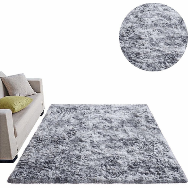 Strado Ombre Shaggy Koberec 160x220 cm (světle šedý)