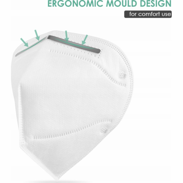 GCPC Medical mask Antivirus třídy respirátoru FFP2 N95 KN95