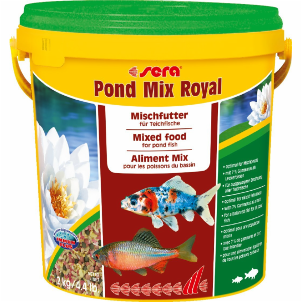 Sera Pond Mix Royal 10 l, mix - krmivo pro jezírkové ryby