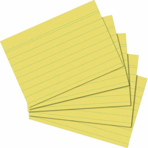 Herlitz Herlitz Karteikarte A6 linirt blau 100er Packung