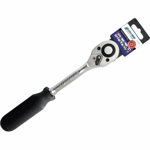 Ratchet Dedra 1/2, 45T, CRV 6140, rovná, rukojeť z jednoh...