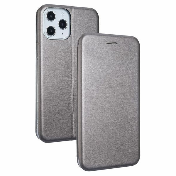 Pouzdro Book Magnetic iPhone 12 6.7 Pro Max ocel/ocel