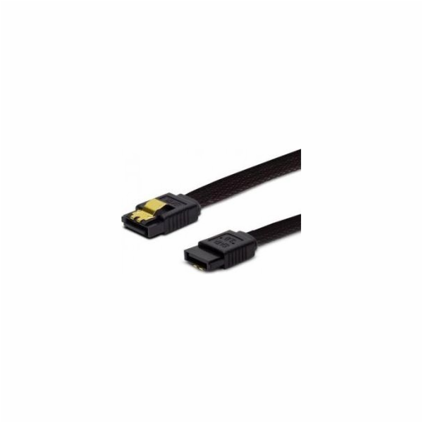 Savio SATA - SATA, 0,3 m, černá (GAK-02)