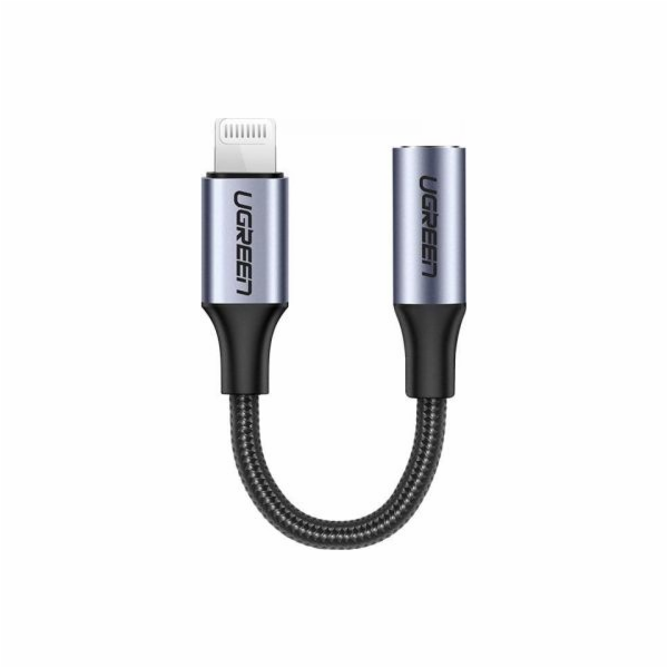 Ugreen US211 Lightning USB adaptér – Jack 3,5 mm černý (3...