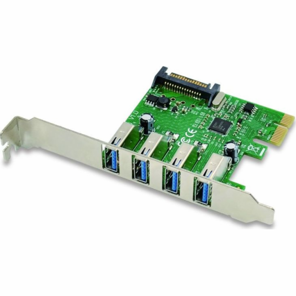 Concepttronic PCIe x1 řadič – 4x USB 3.0 (EMRICK02G)
