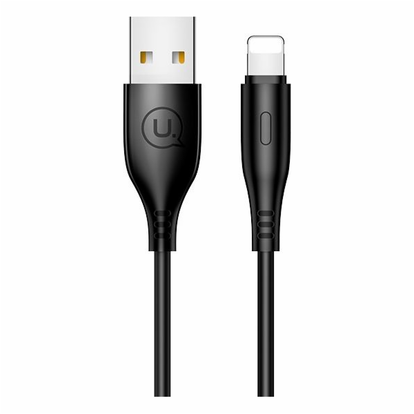 Usams USB-A – Lightning kabel 1 m černý (SJ266USB01)