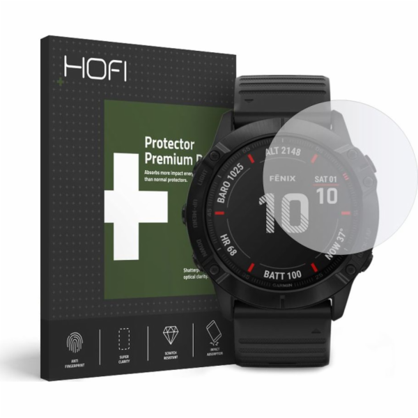 Sklo Hofi PRO+ GARMIN FENIX 6X/6X PRO