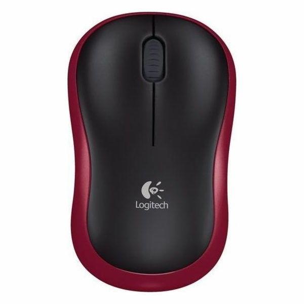 Logitech M185 Mouse Red (910-002240)