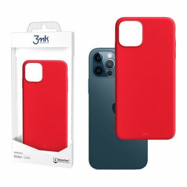 Matné pouzdro 3MK 3MK iPhone 12/12 Pro 6.1 jahoda/jahoda