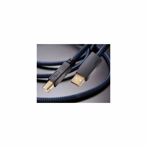 Furutech ADL USB-A - USB-B USB kabel 1,2 m Černý