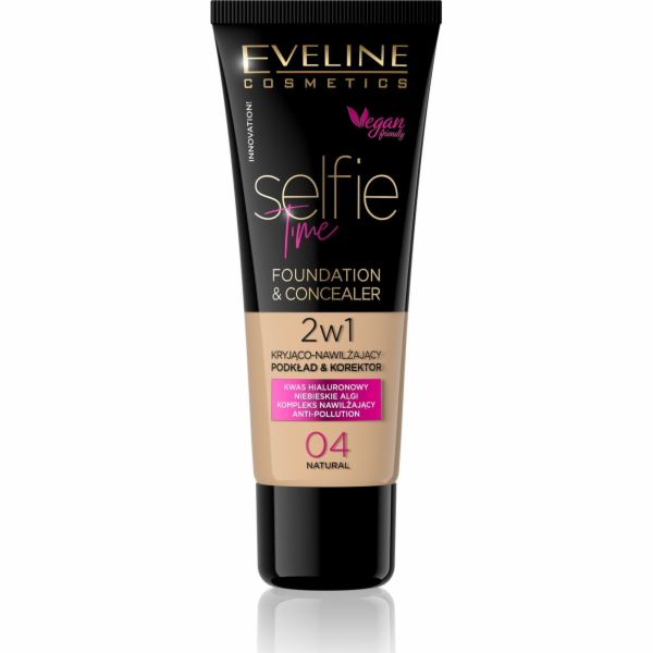 Eveline Selfie Time 2v1 04 Natural 30ml