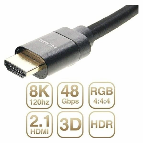 HDMI - HDMI kabel 3m černý (KAT05123)
