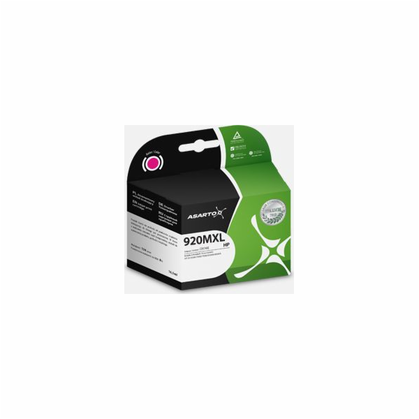 Inkoust Asarto pro HP OJ 6500 | 700 | purpurová