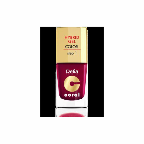Delia Coral Hybrid Gel Nail email č. 12 vínová 11ml
