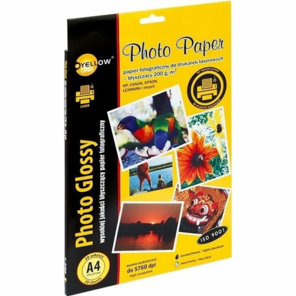 Yellow One Photo paper pro tiskárnu A4 (350130)