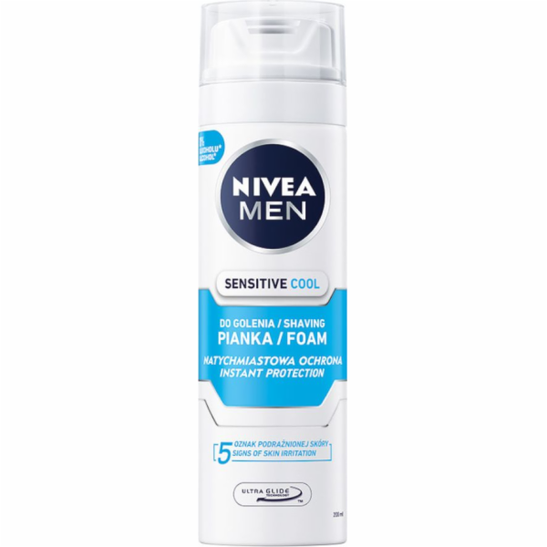 Nivea MEN SENSITIVE COOL pěna na holení 200 ml