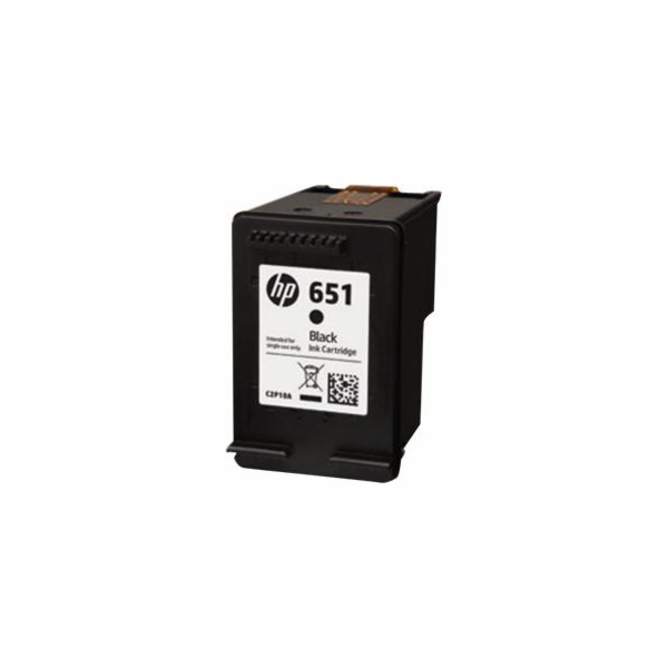 Černý inkoust HP 651 (C2P10AE)