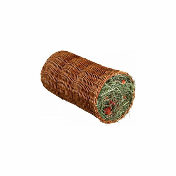 Trixie PROUTĚNÝ TUNEL SE SENEM PRO KRÁLÍKA 20 × 38 cm, 220 g