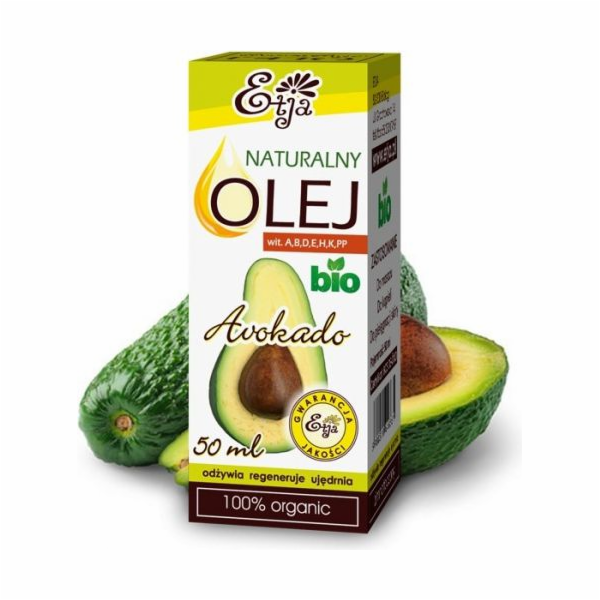 Etja organický avokádový olej, 50 ml