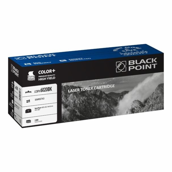 Toner Black Point LCBPX6020BK Náhradní černý toner 106R02...