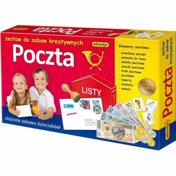 Adamigo Poczta - Sada pro kreativní hry