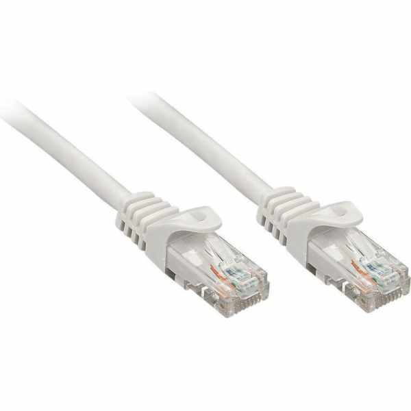 Lindy Patchcord Cat6, U/UTP, 2m, šedý (48163)