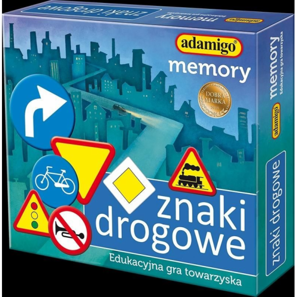 Adamigo Paměťová hra dopravní značky