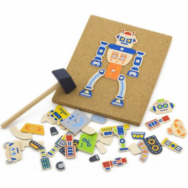 Viga Cork hřebíkovačka Robots