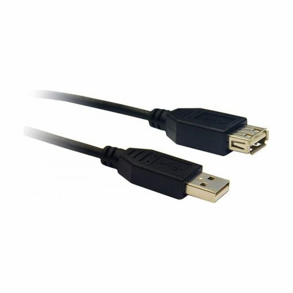 Libox USB-A - USB-A USB kabel 1,8 m černý (LB0015)