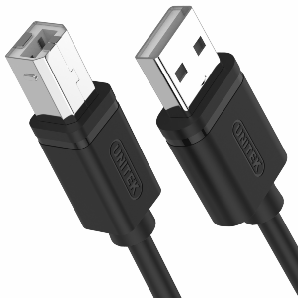 Unitek USB-A - micro-B USB kabel 2 m černý (Y-C4001GBK)