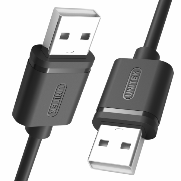 Unitek USB-A - USB-A USB kabel 1,5 m černý (Y-C442GBK)