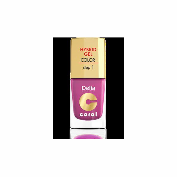Delia Cosmetics Coral Hybrid Gel nail nail č. 21 fuchsiov...