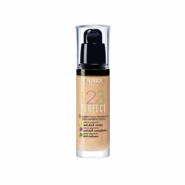 Bourjois Paris 123 Perfect Foundation 16 Hour 52 Vanilka ...