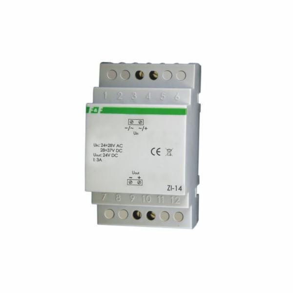 F&F Pulzní stabilizátor 12V DC 3A TYP ZI-12 - ZI-12