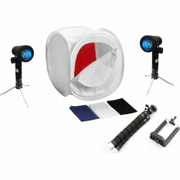 Sada Massa Studio Set Set bez stínu 40cm / 2x 50w lampa +...