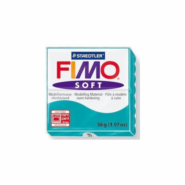 Staedtler Masa Fimo Soft 56g 39 tyrkysová (185279)