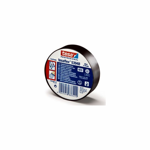 Tesa Izolacine juosta tesa 20m x 19mm juoda
