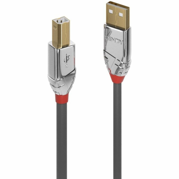 Lindy USB-A - USB-B kabel USB 3 m šedý (36643)