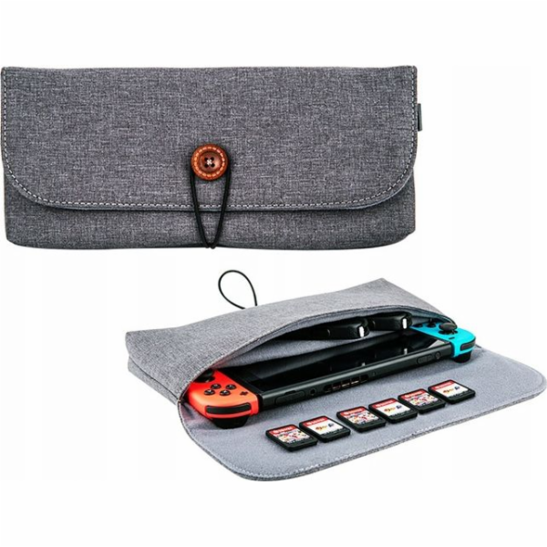JJC pouzdro pro Nintendo Switch, šedé