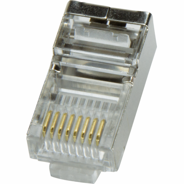LogiLink zástrčka 8P8C, CAT 5e, 100 kusů (MP0003)