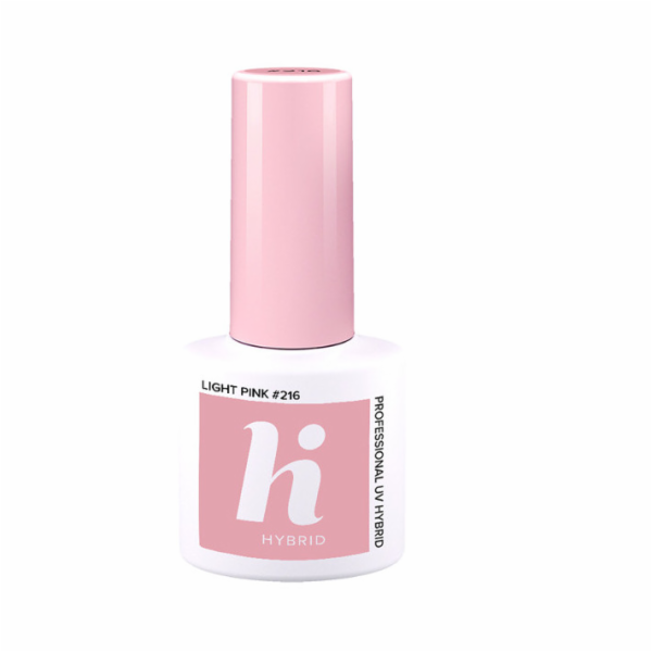 Hi Hybrid Unicorn hybridní lak č. 216 Light Pink 5ml