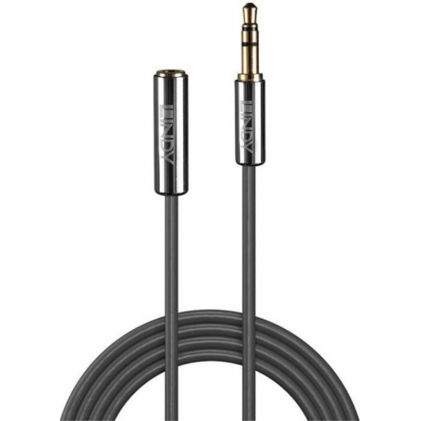 Lindy kabel Jack 3,5 mm - Jack 3,5 mm 0,5 m stříbrný (35326)